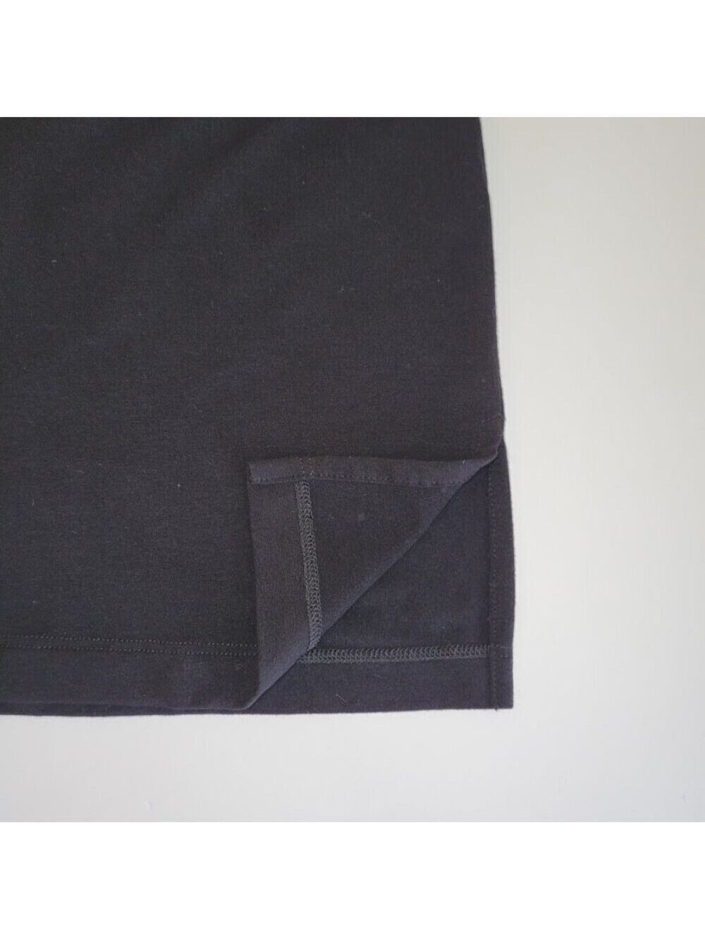 Eileen Fisher Black Long Sleeve Crewneck Shift Dress Women's Size L - Picture 9 of 12